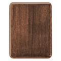 Premium Walnut Piano Finish Plaque w/Rounded Corners