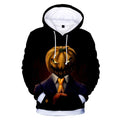 Professor Pumpkin 3D Hooded Sweatshirt