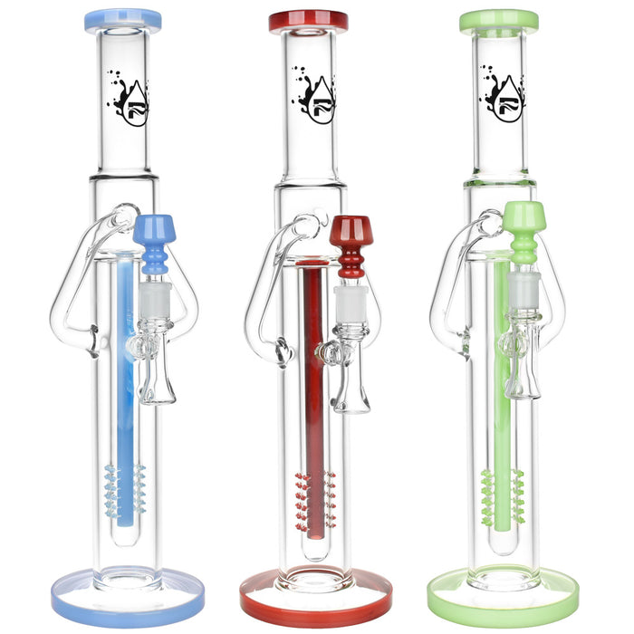 Pulsar Deep Pocket Tube Recycler 16" Water Pipe