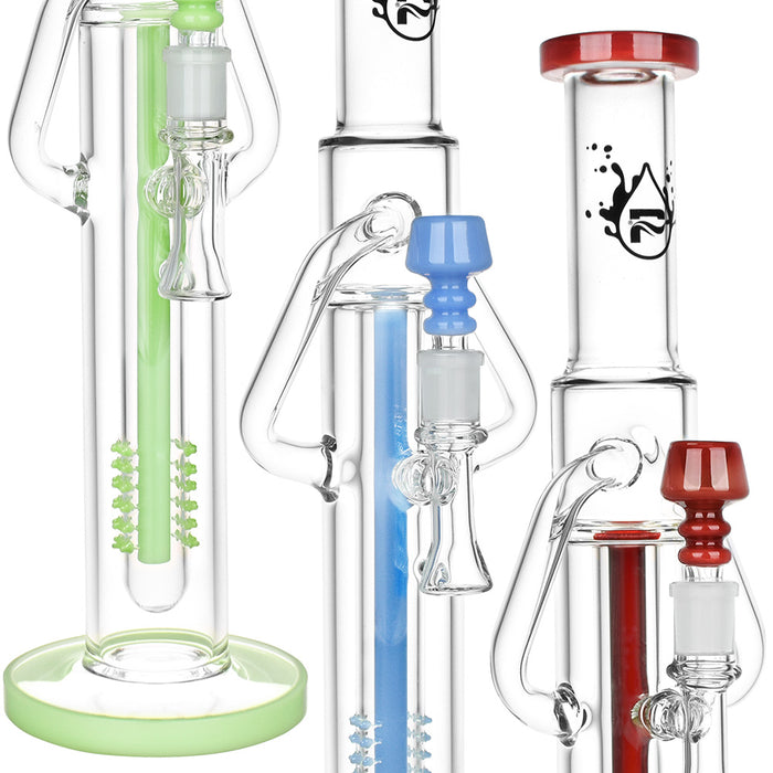 Pulsar Deep Pocket Tube Recycler 16" Water Pipe