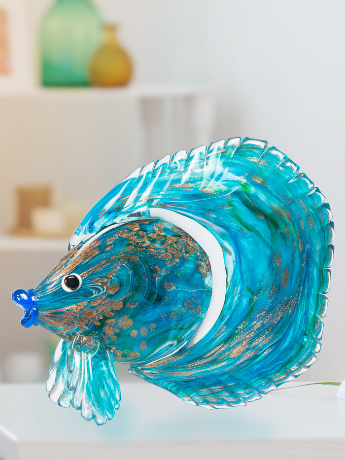 Railay Fish Handcrafted Art Glass Figurine
