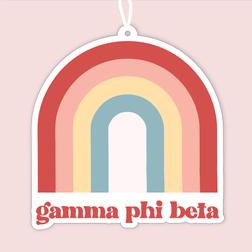 Rainbow Air Fresheners - Gamma Phi Beta