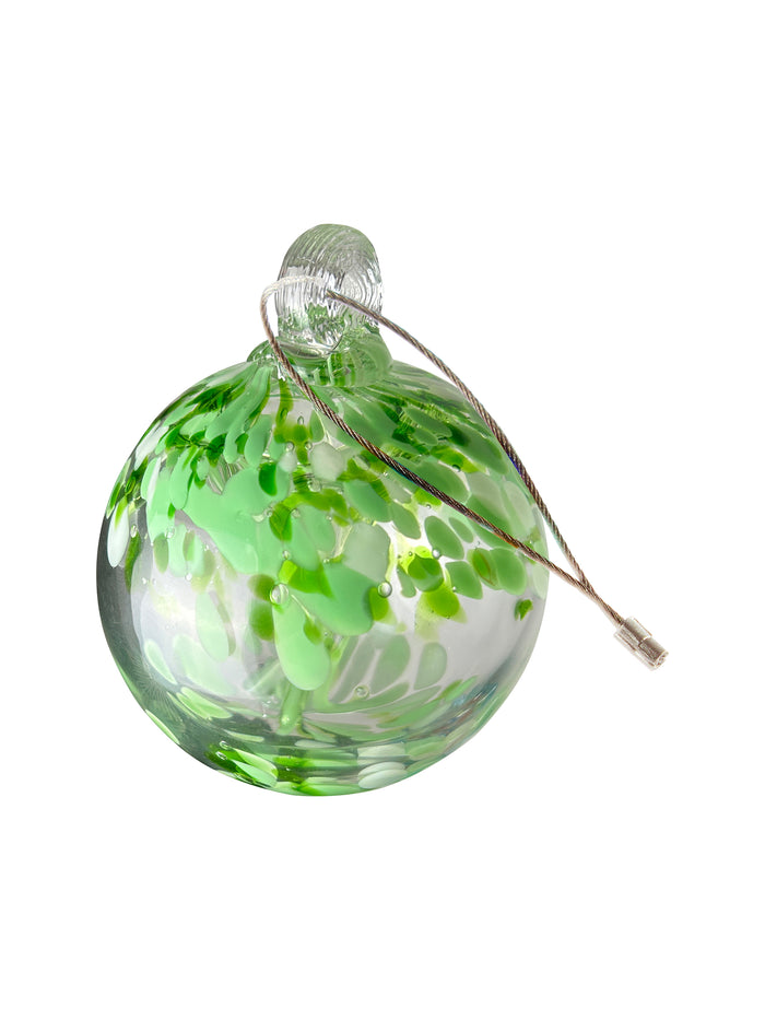 Rainbow Tree of Life Celtic 8 Inch Hand Blown Decorative Glass Ornament