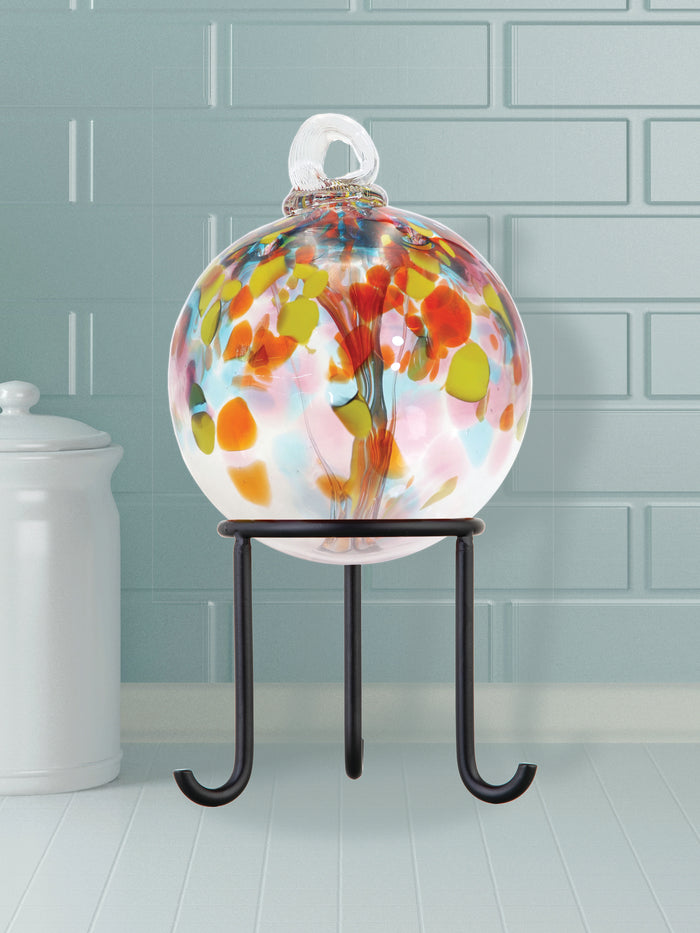 Rainbow Tree of Life Eden 3 Inch Hand Blown Decorative Glass Ornament