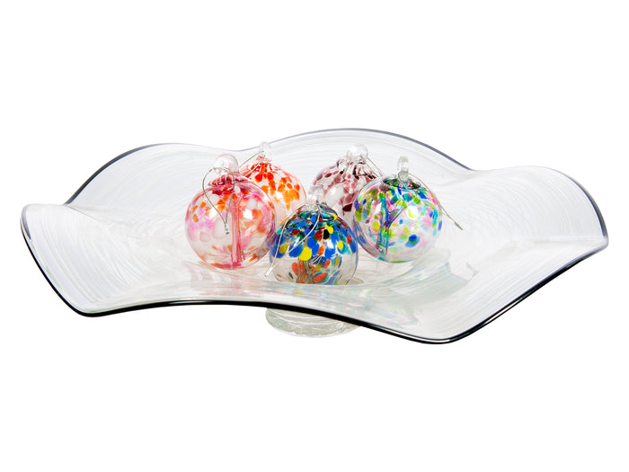 Rainbow Tree of Life Enchanted 3 Inch Hand Blown Decorative Glass Ornament