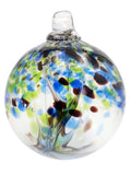 Rainbow Tree of Life Mystic 6 Inch Hand Blown Decorative Glass Ornament