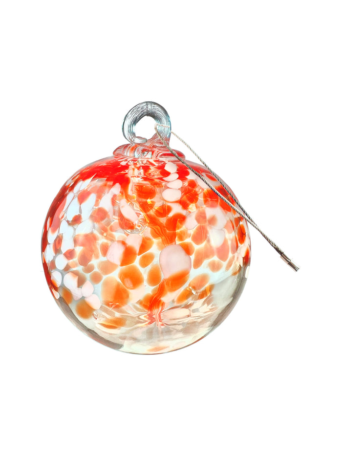 Rainbow Tree of Life Nova 8 Inch Hand Blown Decorative Glass Ornament