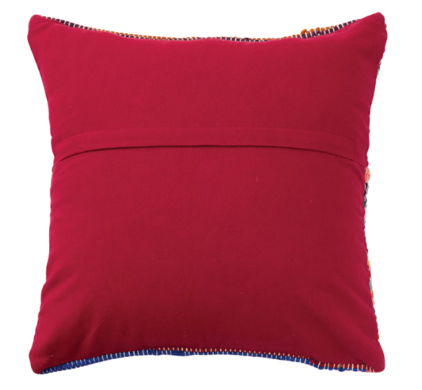 Recycled Chindi Pillow