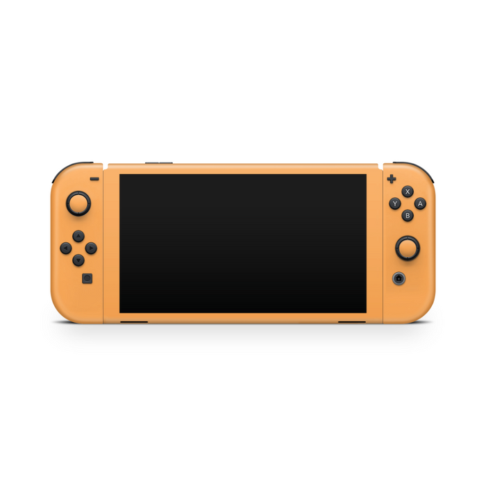 Retro Orange Nintendo Switch OLED Decal Skin