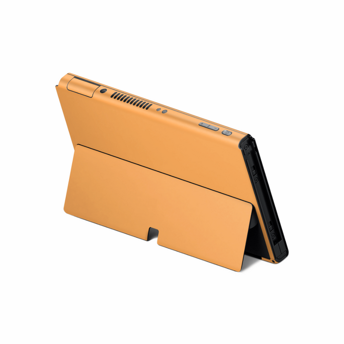 Retro Orange Nintendo Switch OLED Decal Skin