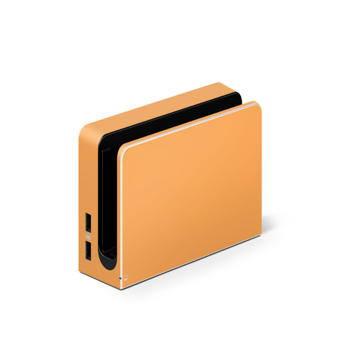 Retro Orange Nintendo Switch OLED Decal Skin