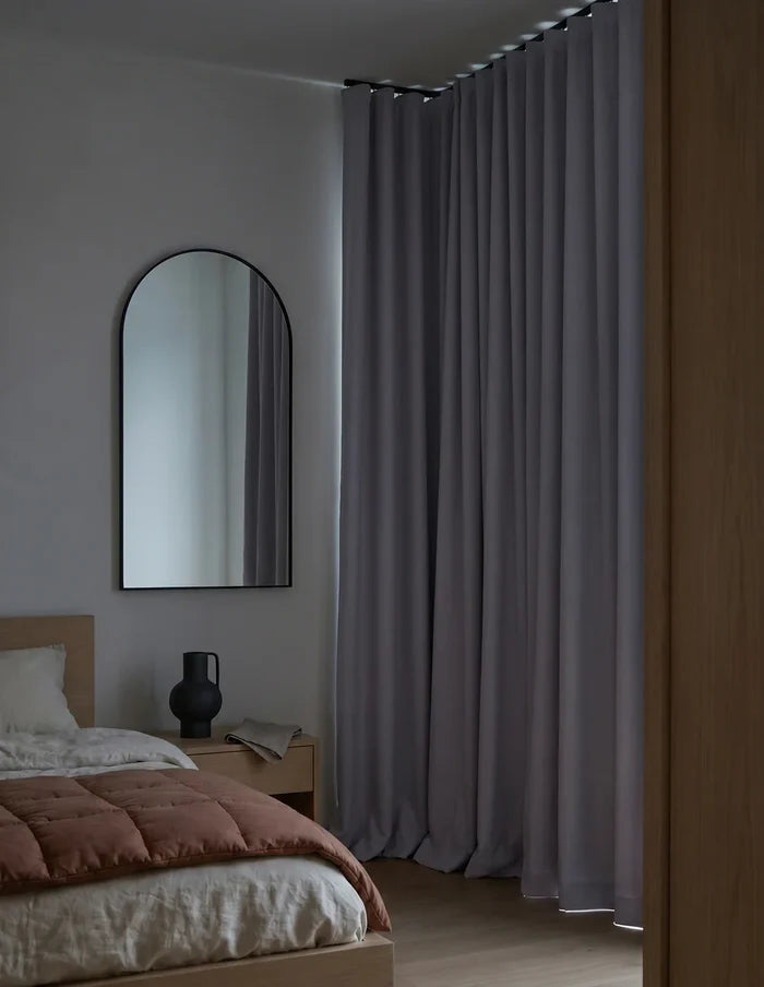 Rideau Occultant Thermique et Phonique - Mauve Lavande