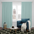 Room Darkening Thermal Insulated Rod Pocket Noise Reducing Blackout Curtain