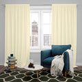 Room Darkening Thermal Insulated Rod Pocket Noise Reducing Blackout Curtain