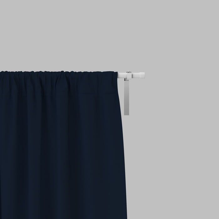 Room Darkening Thermal Insulated Rod Pocket Noise Reducing Blackout Curtain