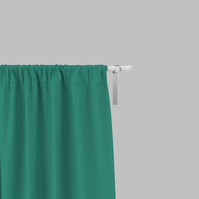 Room Darkening Thermal Insulated Rod Pocket Noise Reducing Blackout Curtain
