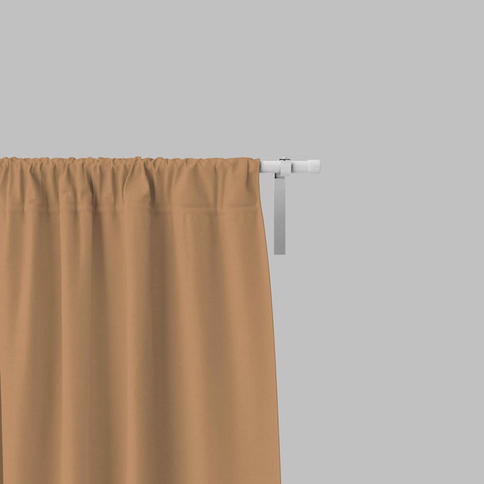 Room Darkening Thermal Insulated Rod Pocket Noise Reducing Blackout Curtain