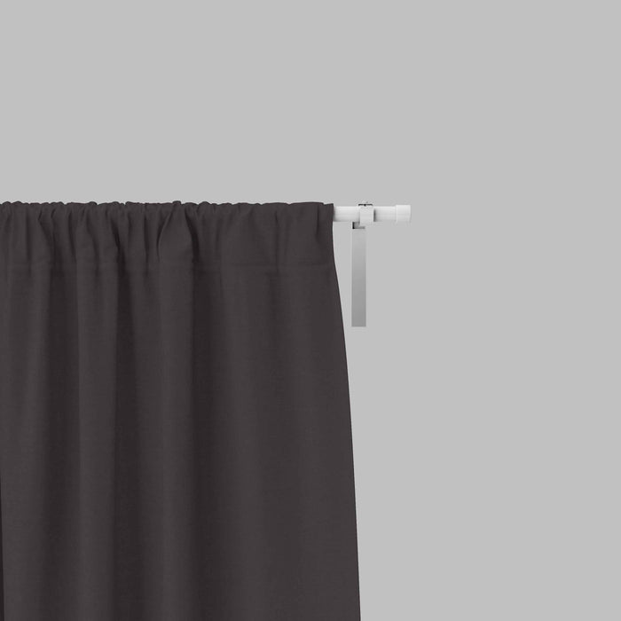 Room Darkening Thermal Insulated Rod Pocket Noise Reducing Blackout Curtain