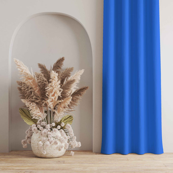 Room Darkening Thermal Insulated Rod Pocket Noise Reducing Blackout Curtain