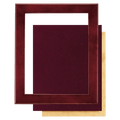 Rosewood Piano Finish Frame Kit with Velour Backing - FRM36
