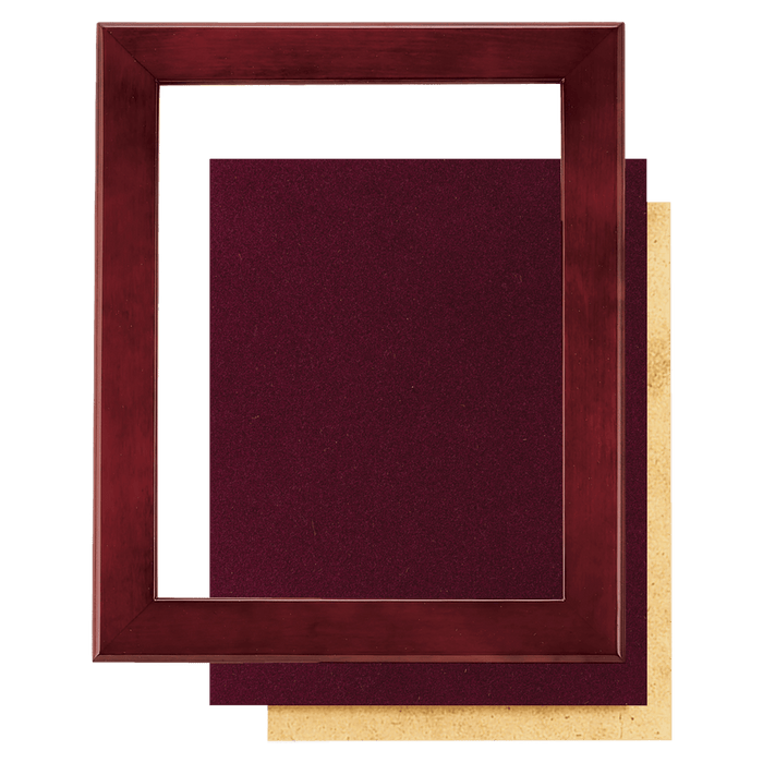 Rosewood Piano Finish Frame Kit with Velour Backing - FRM36