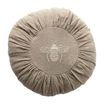 Round Bee Pillow