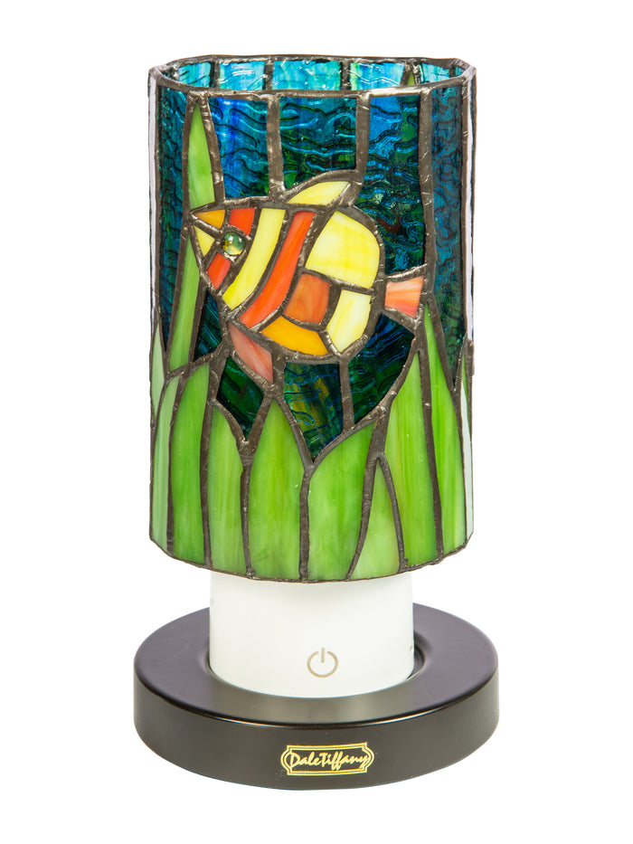 Royal Angelfish Cordless Rechargeable Tiffany Accent Lamp