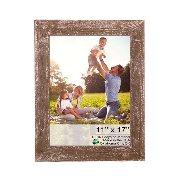 Rustic Espresso Picture Frame | 11"x17"