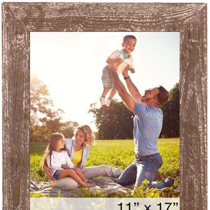 Rustic Espresso Picture Frame | 11"x17"