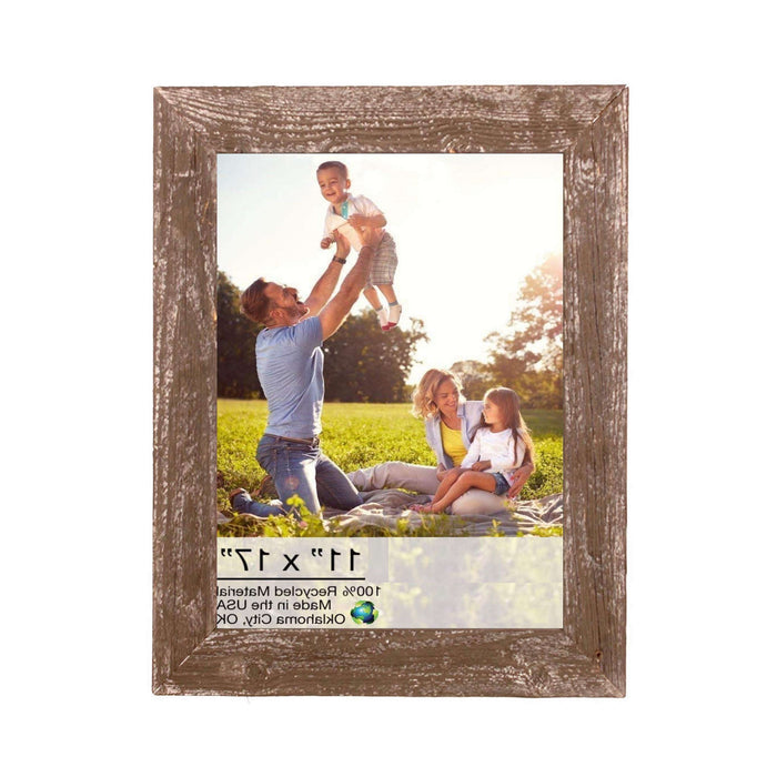 Rustic Espresso Picture Frame | 11"x17"