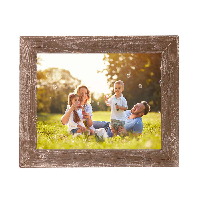 Rustic Farmhouse Espresso Wood Frame | 18"x24"