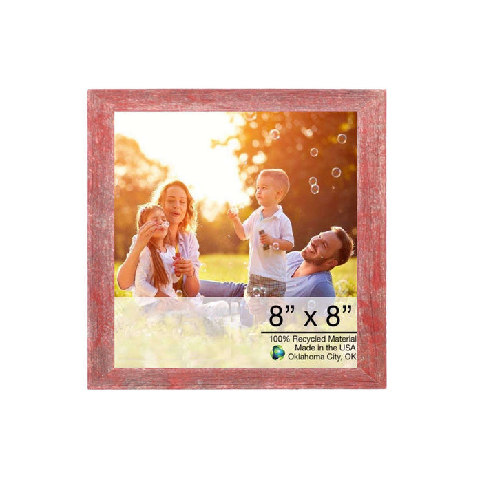 Rustic Farmhouse Espresso Wood Frame | 8"x8"
