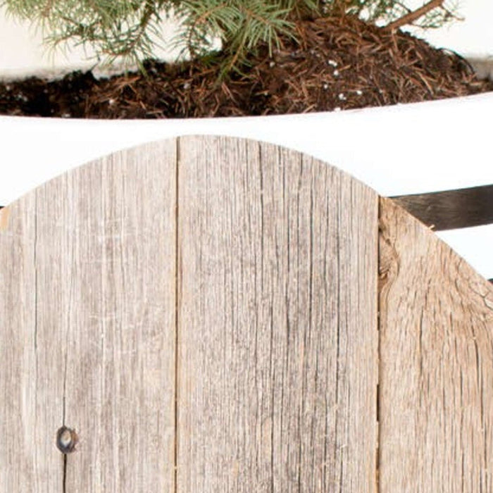 Rustic Farmhouse Gray Wood Large Egg | 18"x24"