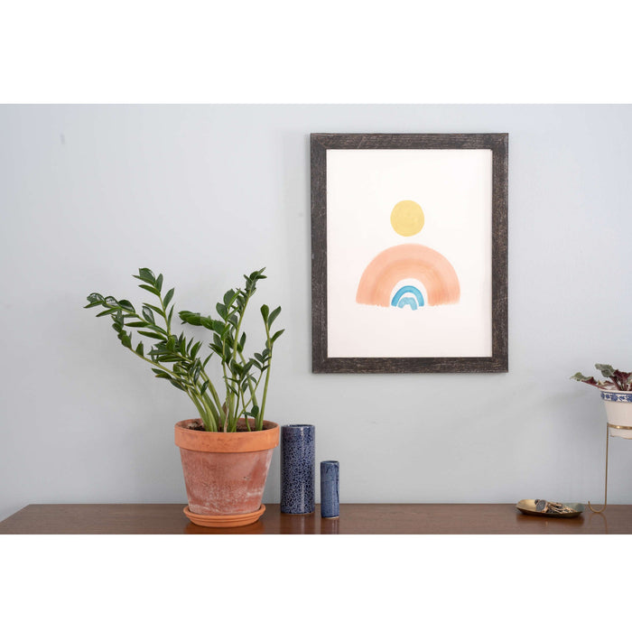 Rustic Farmhouse Rustic Black Wood Frame | 12"x18"