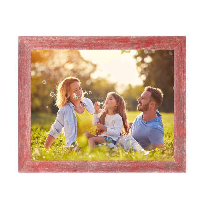 Rustic Red Picture Frame | 11"x17"