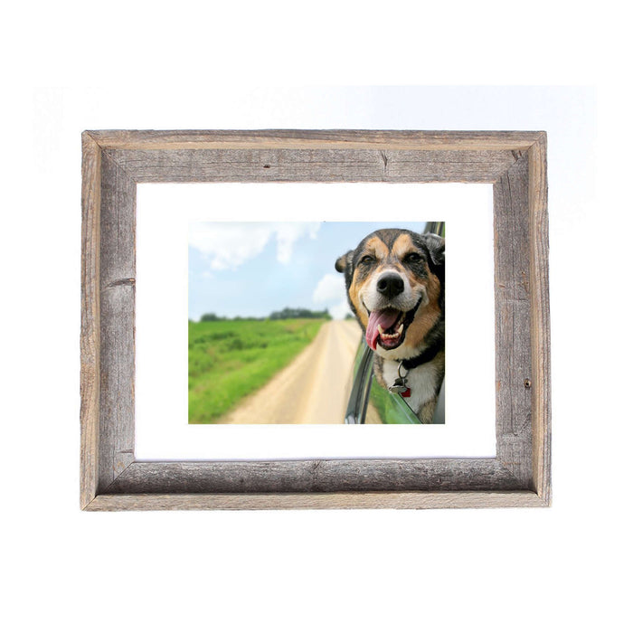 Rustic White Wood Picture Frame | 16"x20"