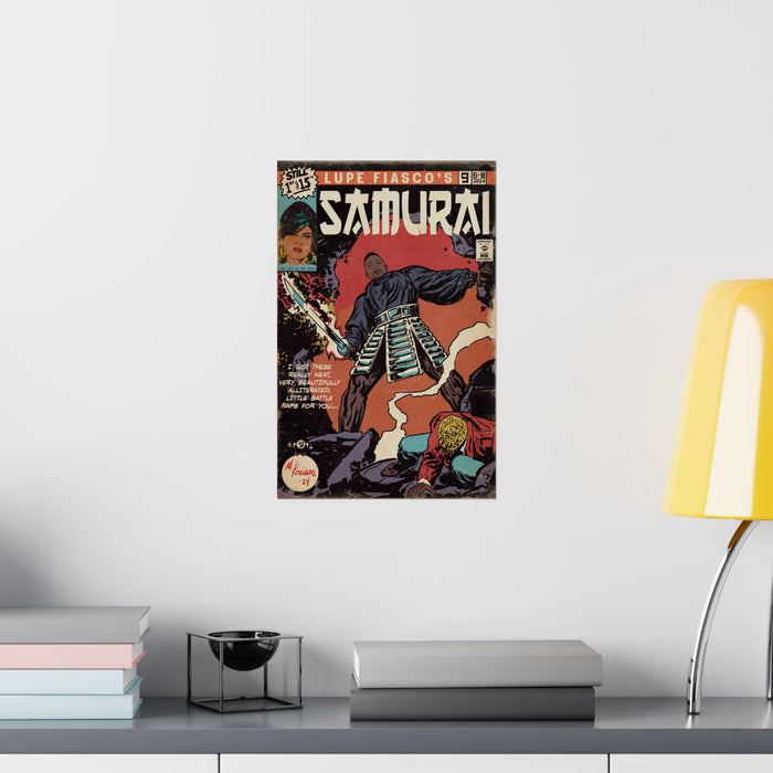 Samurai - Matte Vertical Poster