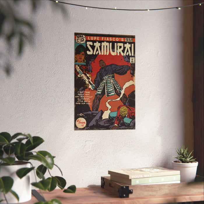 Samurai - Matte Vertical Poster