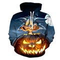 Scaredy Cat Halloween 3D Hooded Sweatshirt
