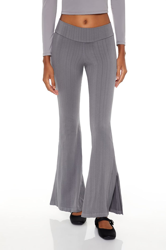 Seamless High-Rise Flare Pants