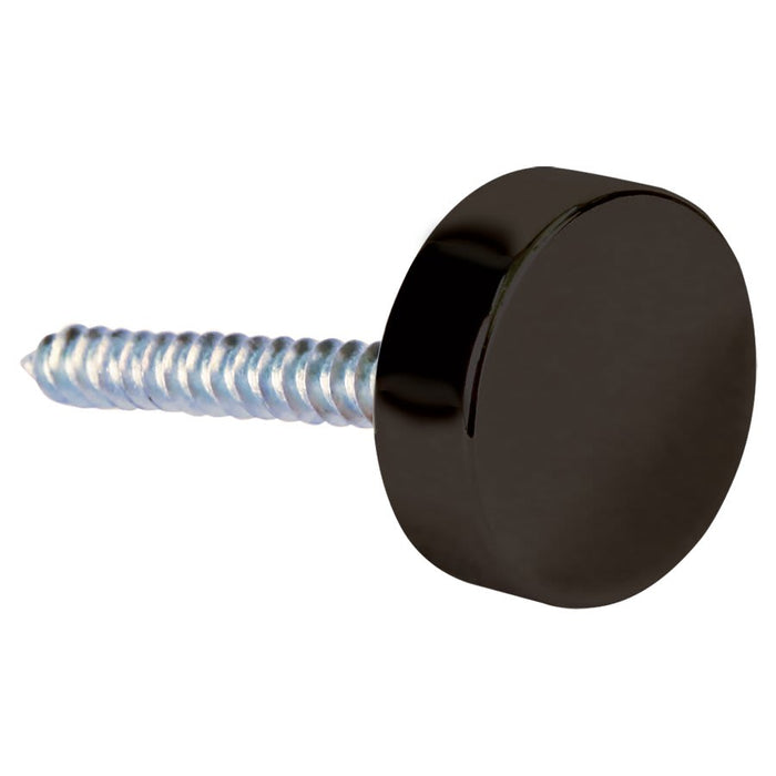 Black / .98" diameter, .234" cap height