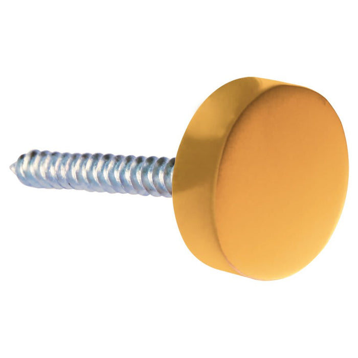 Gold / .98" diameter, .234" cap height