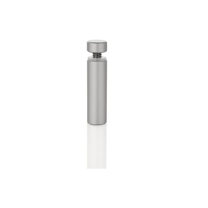 Satin Silver / .63" diameter x 1.96" barrel length
