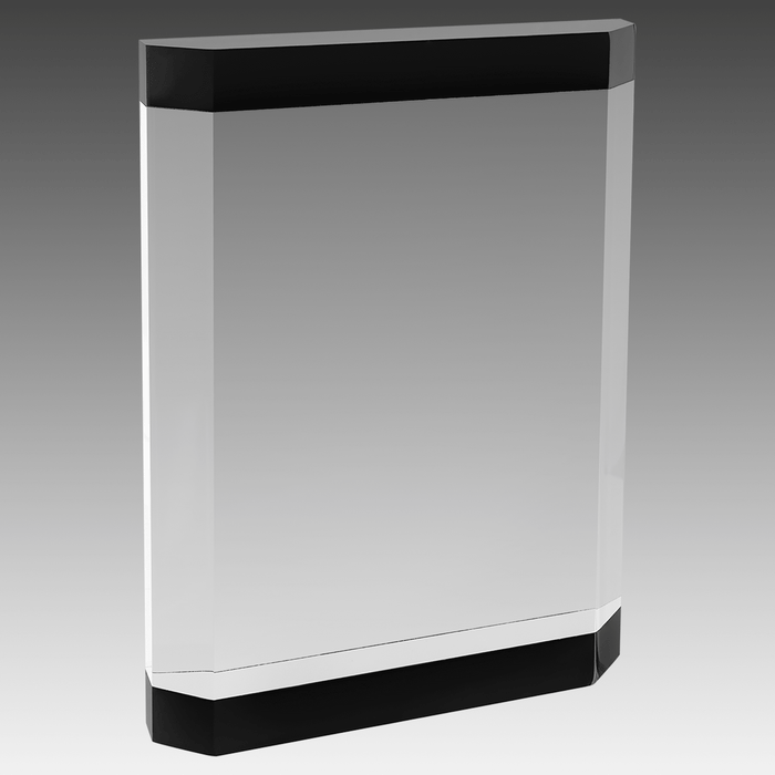 6" x 8" Black Showcase Acrylic