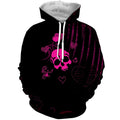 Skull Love Hooded Sweatshirt