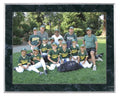 Black Marble Finish Slide-In Frame w/11" x 8.5" Window