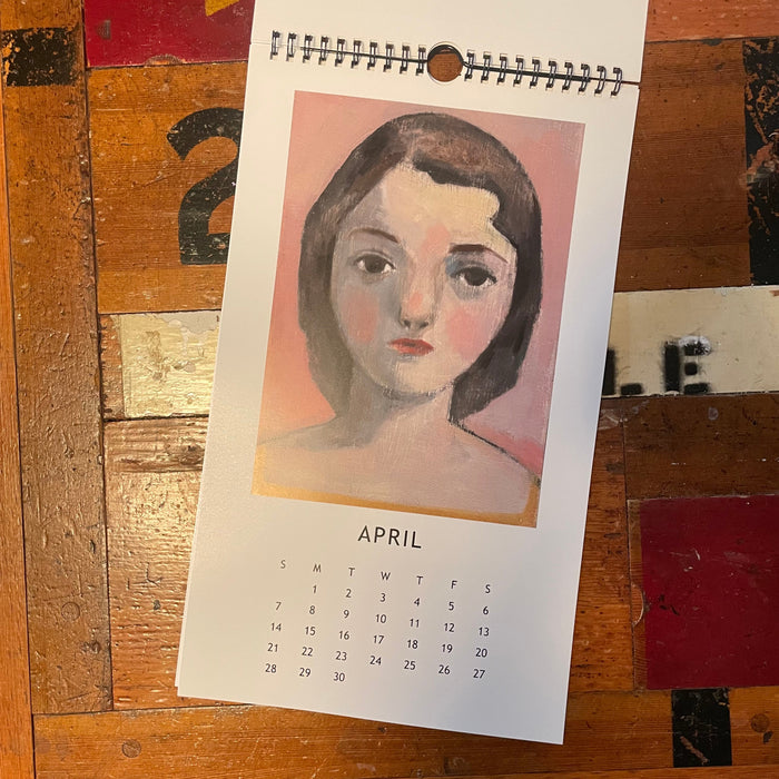 **slightly damaged*** 2024 tiny portrait wall calendar