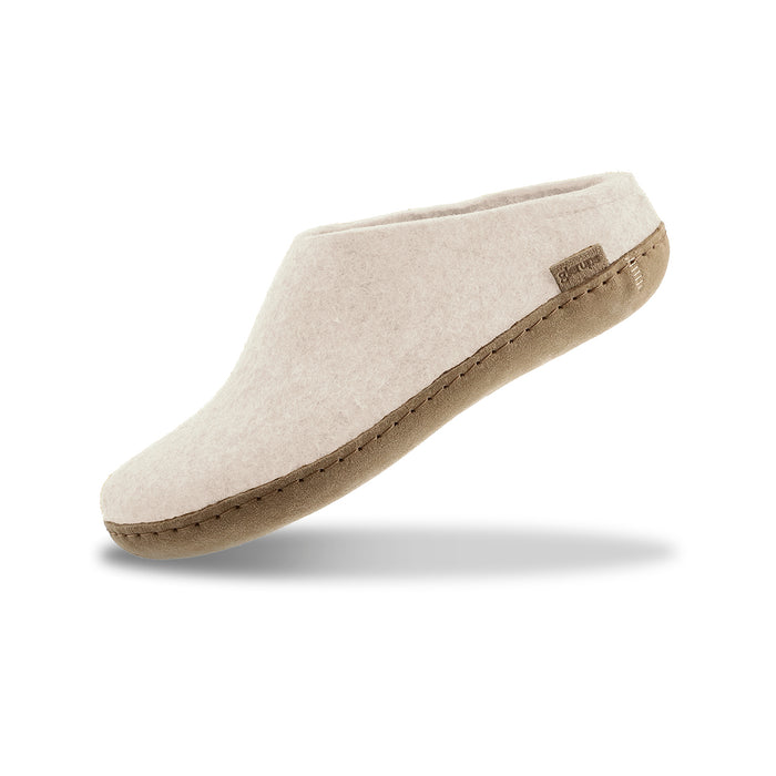 Slip-on with leather sole - Off white