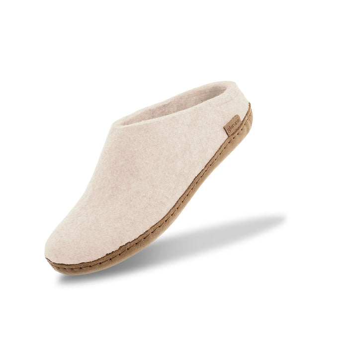 Slip-on with leather sole - Off white