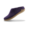 Slip-on with leather sole - Purple